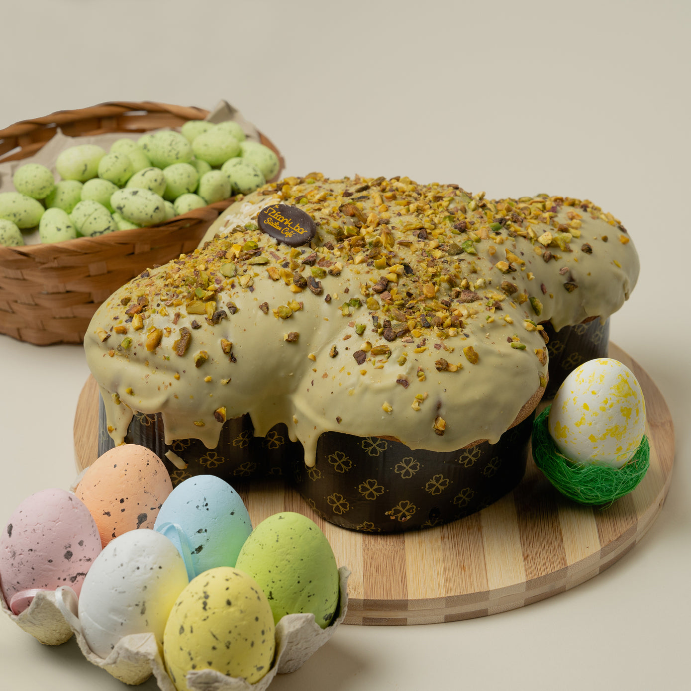 Gefüllte SuperPistacchissimo Artisan Colomba (1,3 kg)