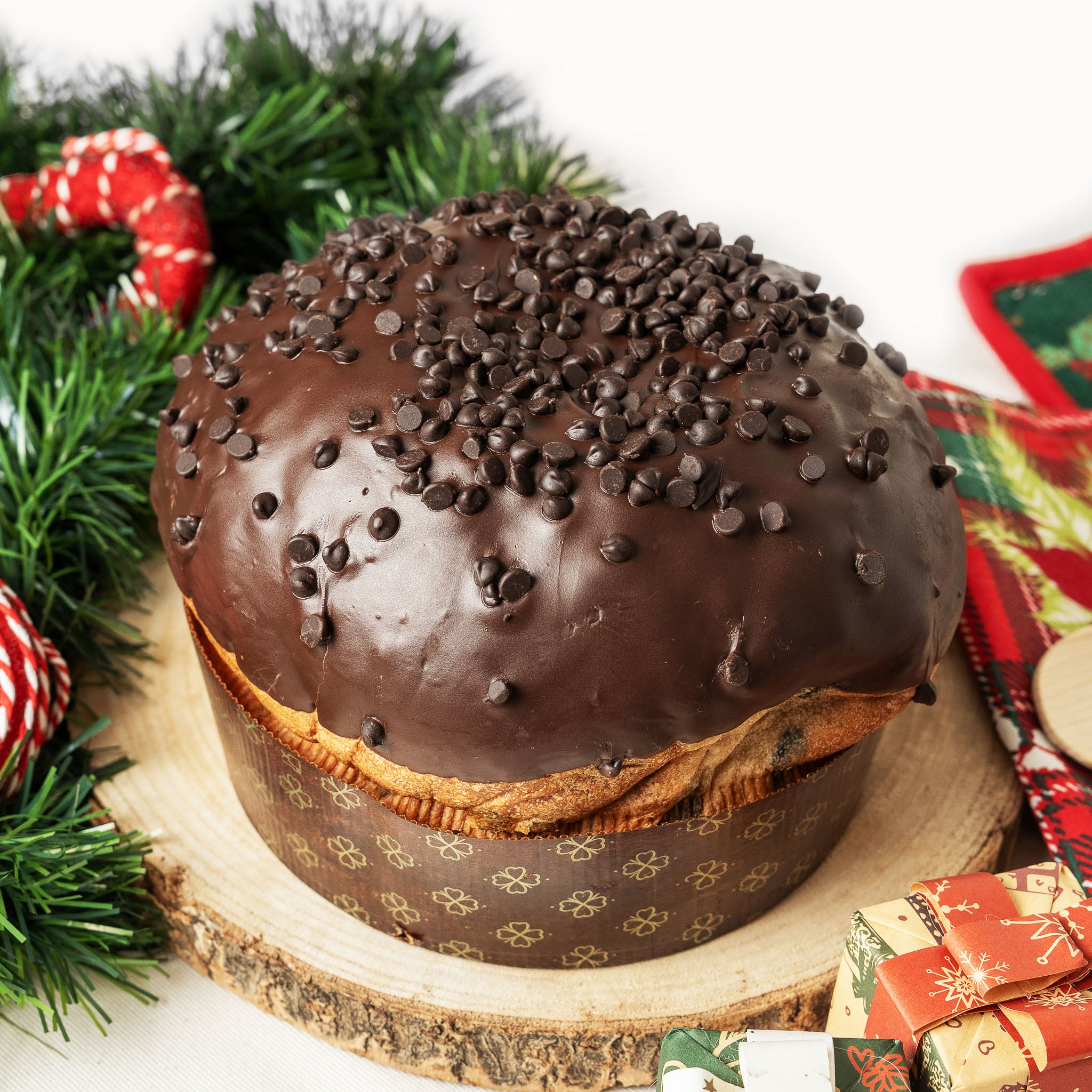 Panettone Artigianale Gocce Di Cioccolato (1kg)