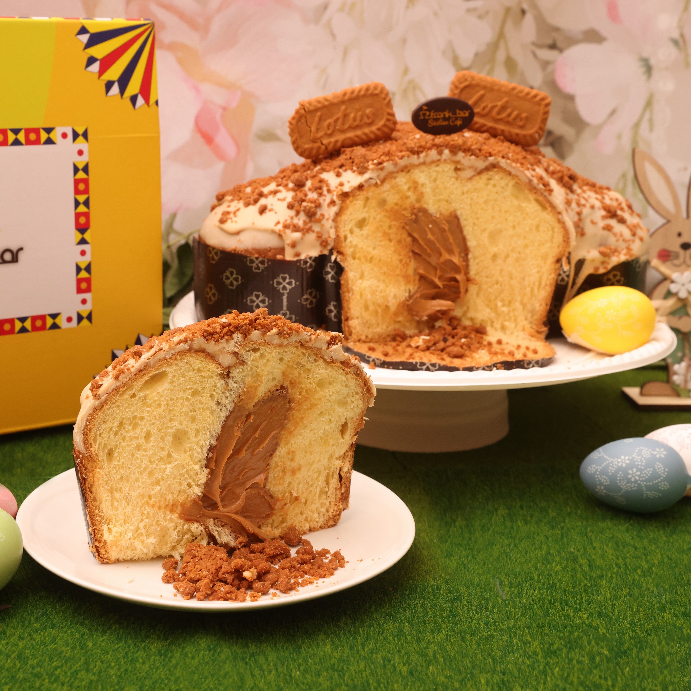 SuperBiscotto Lotus Artisan Colomba Stuffed (1.3kg)