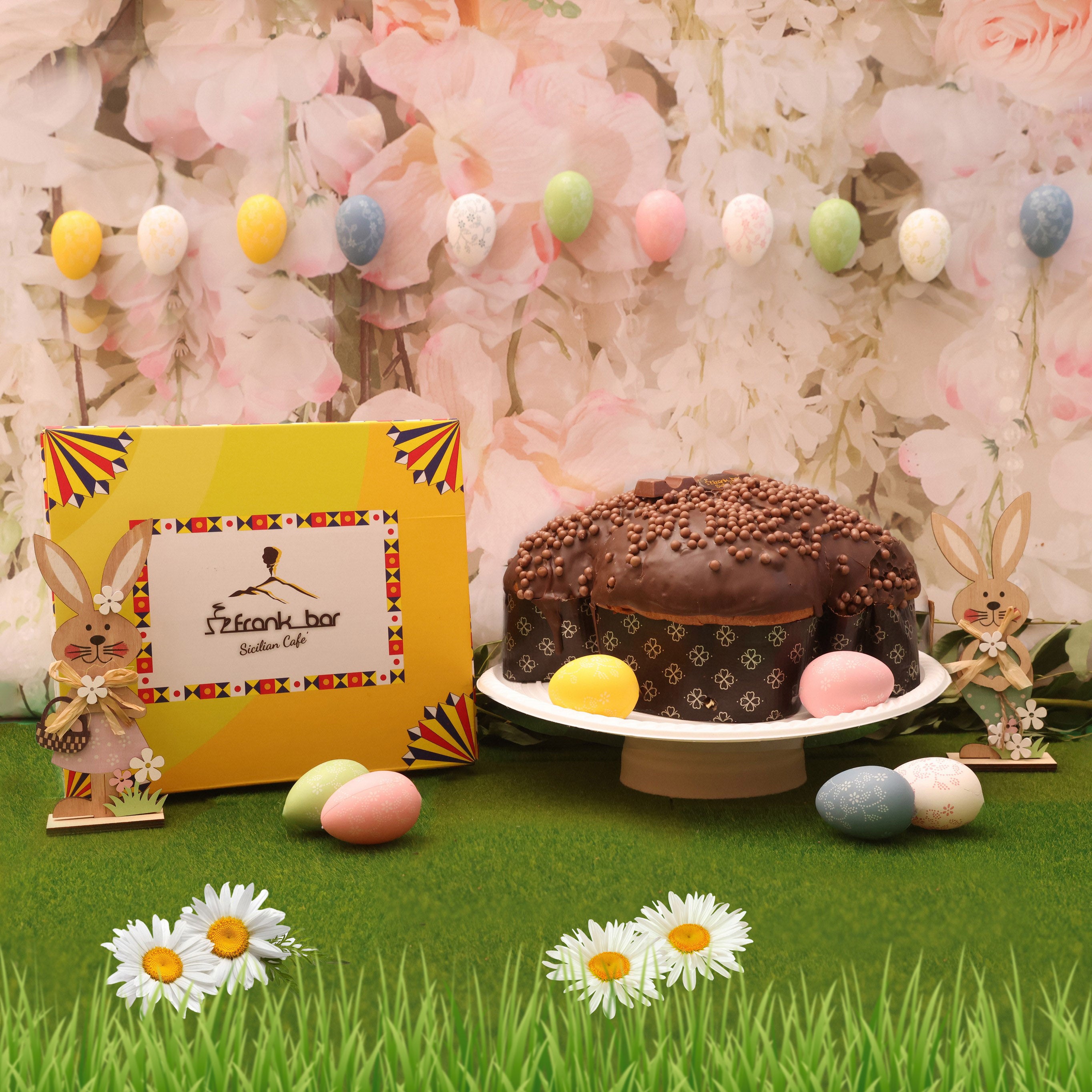 Handwerklich hergestellte Colomba gefüllt mit Schokoladenstückchen (1 kg)