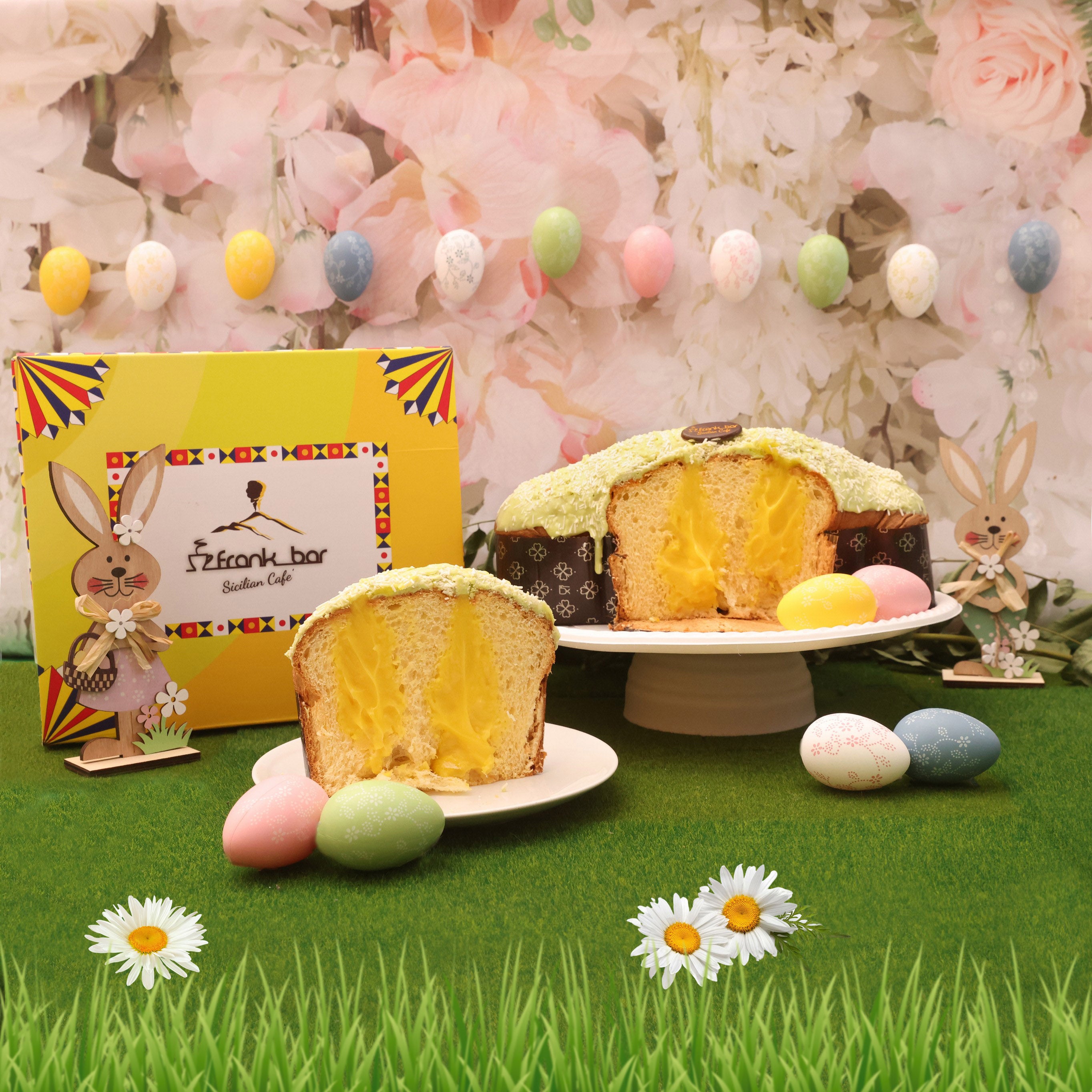 Artisan Colomba Filled with Sicilian Lemon Cream (1.3kg)