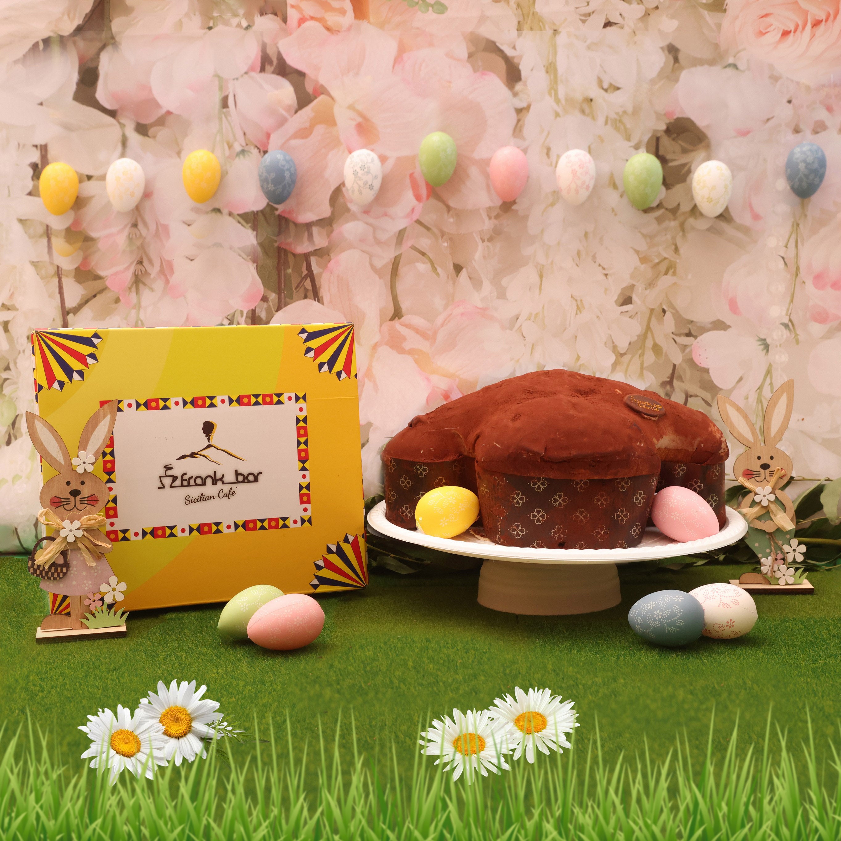 Handwerklich hergestellte Colomba gefüllt mit Tiramisu (1,3 kg)