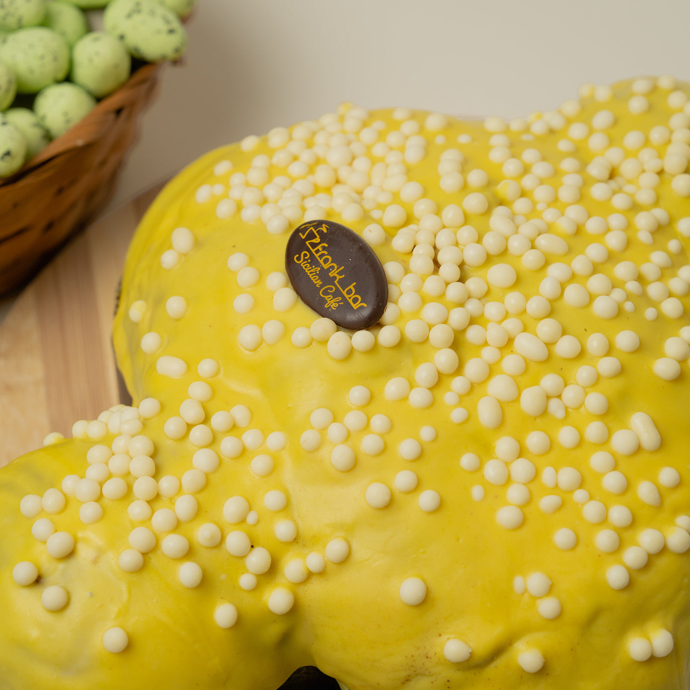 Handwerklich hergestellte Colomba gefüllt mit sizilianischer Zitronencreme (1,3 kg)