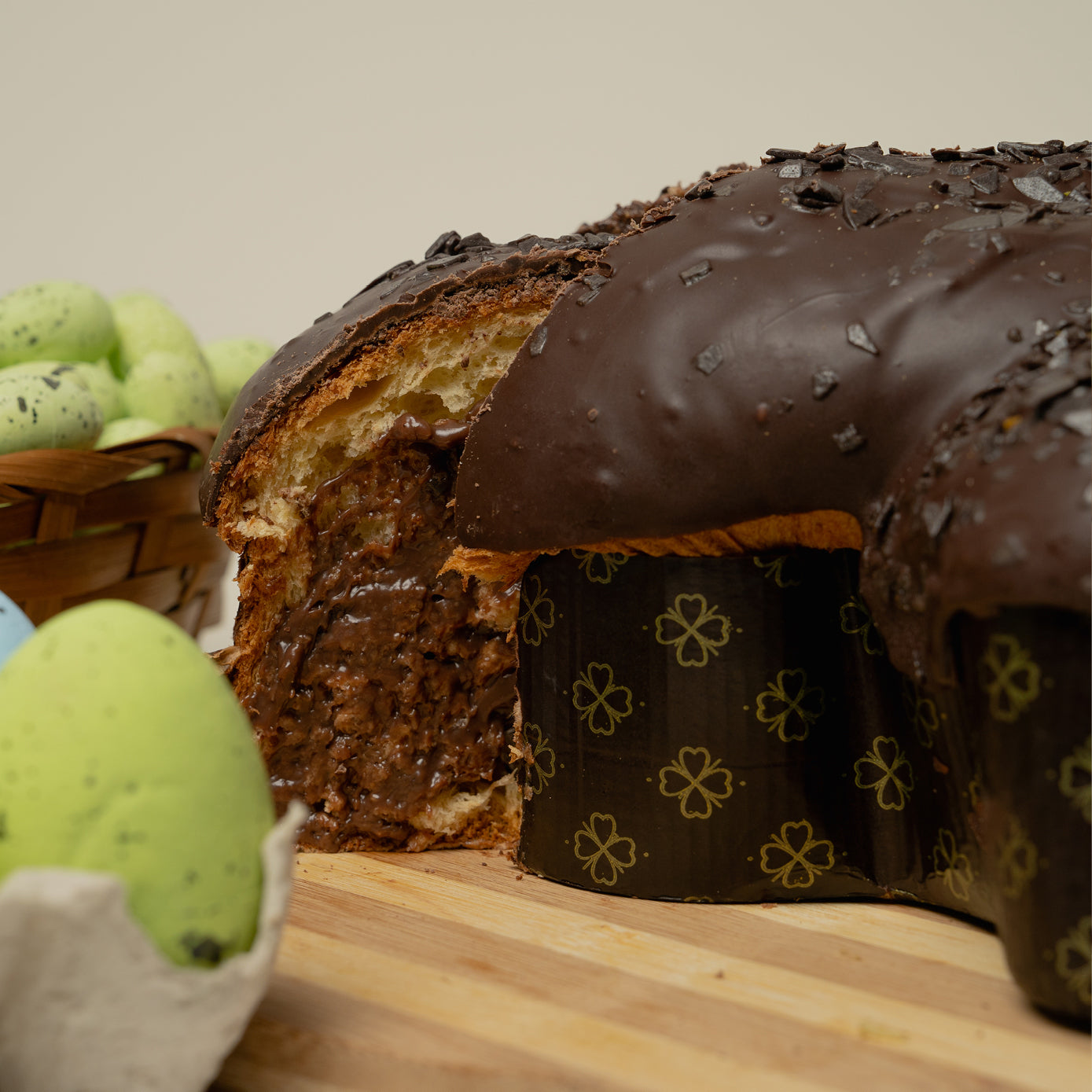 Artisan Colomba Filled with Chocolate Cream (1.3kg)