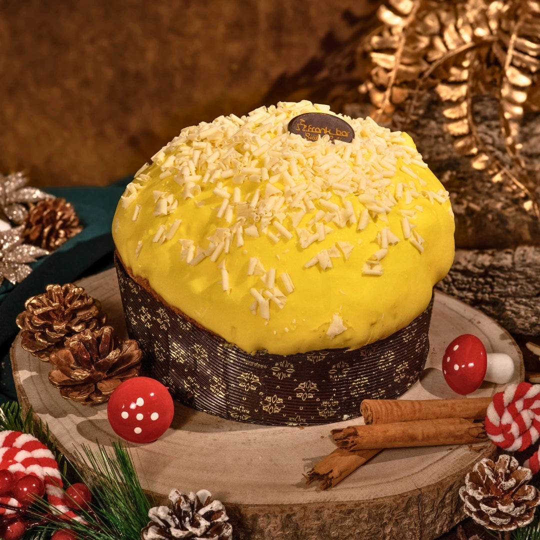 Panettone Artigianale Farcito con Crema al Limone di Sicilia (1.4kg)