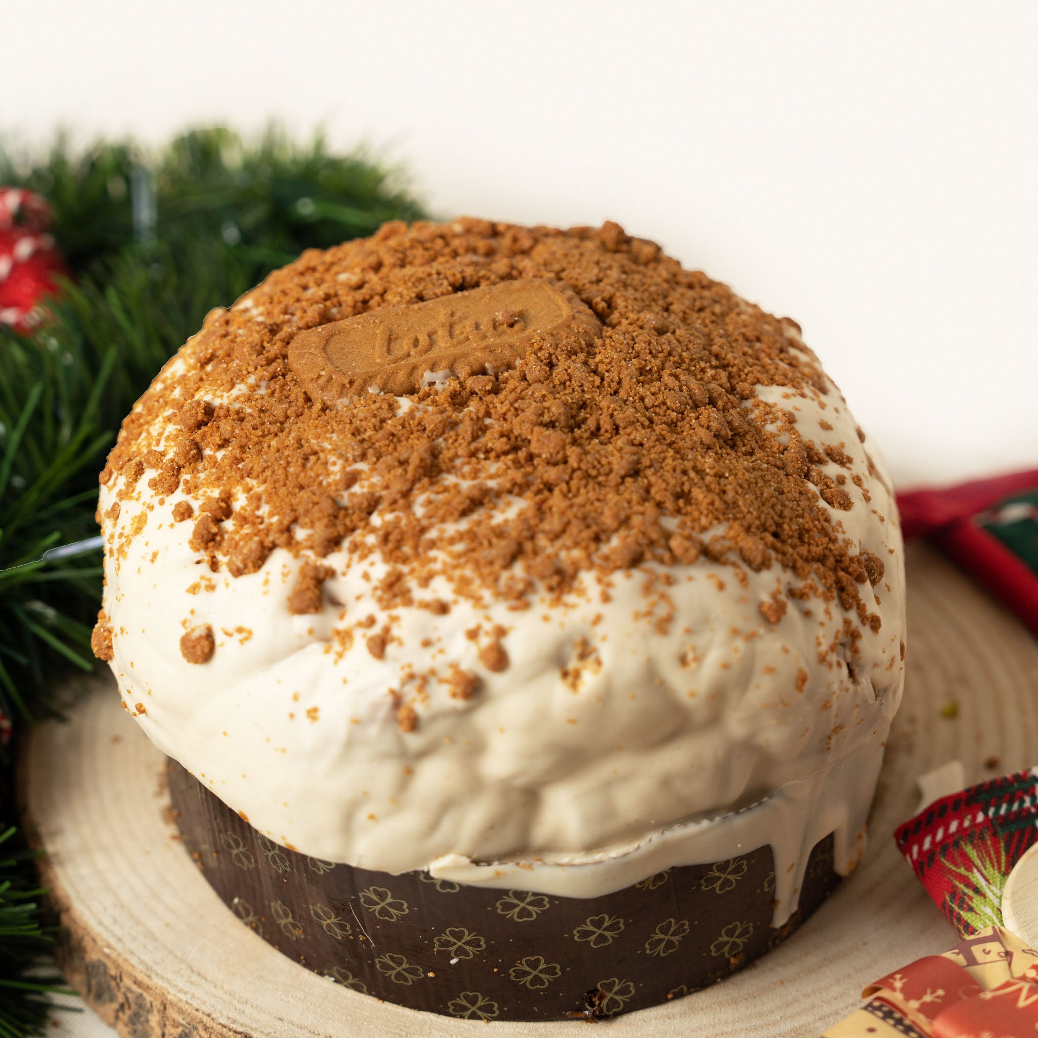 Panettone Artigianale SuperBiscotto Lotus Farcito (1.3kg)