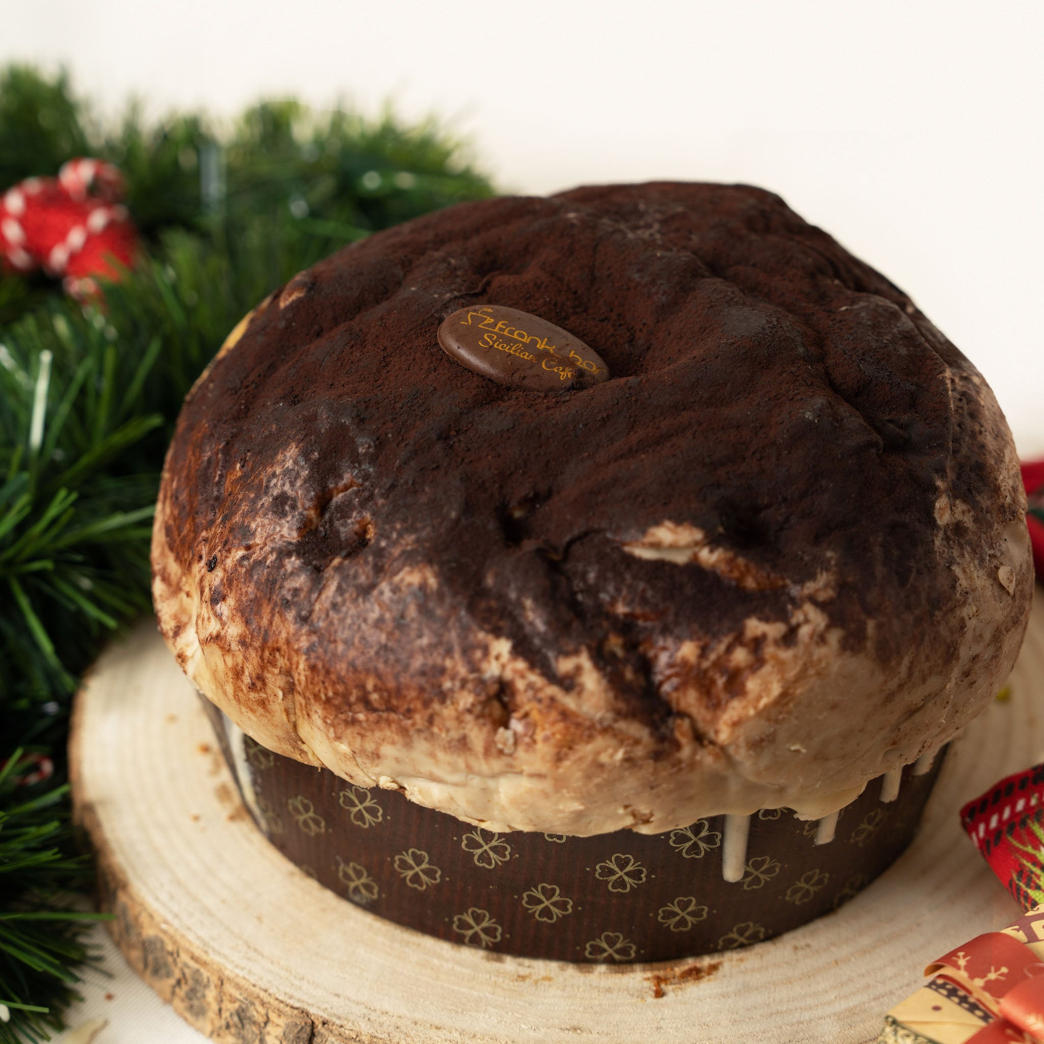 Panettone Artigianale Farcito al Tiramisù (1.3kg)